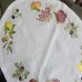Hand embroidered round Placemats